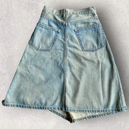Comme des Garcons : AW04 Back-to-front denim skirt
