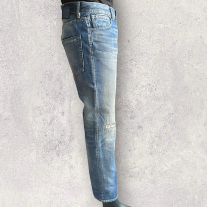 Visvim - Social Sculpture Damage Denim