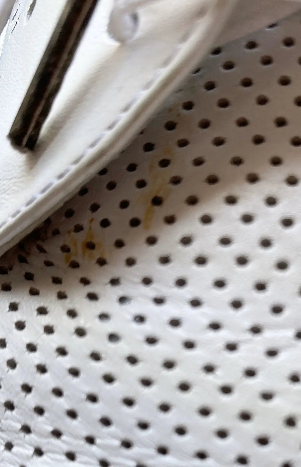 Dior Homme - 2008 Perforated Laser Cut White Derby Shoes