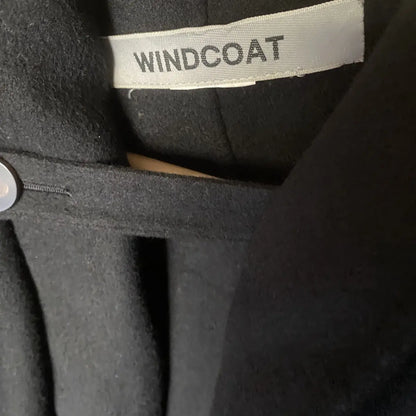 Issey Miyake - Vintage Issey Miyake Asymmetric Oversized Wool Wind coat