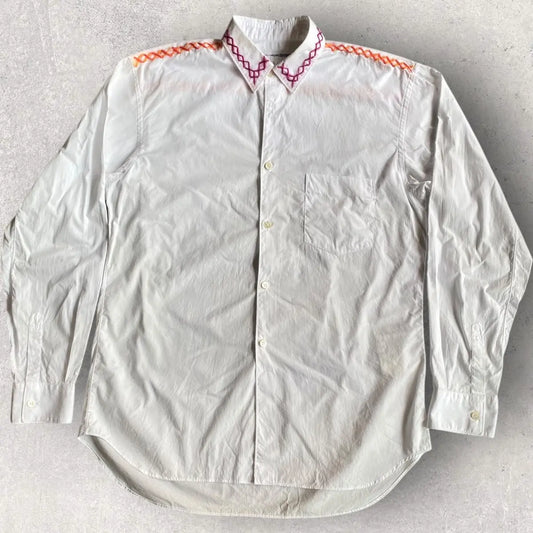 Comme Des Garcons - Wool Stitches Shirt  Men's US S / EU 44-46 / 1•Used