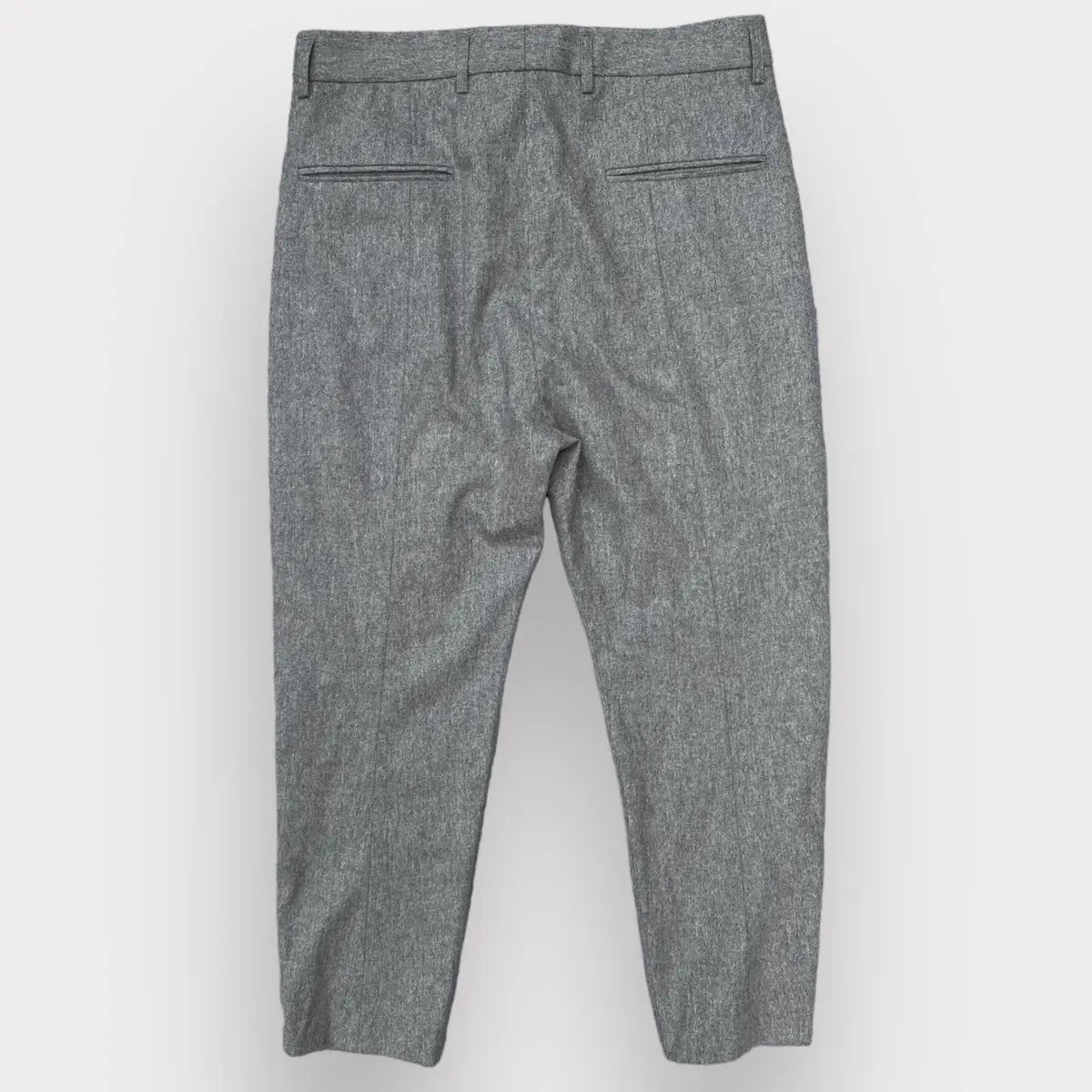 Haider Ackermann - Laine Wool Grey Cropped Pants
