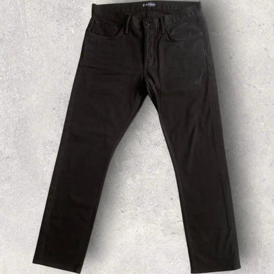 Tom Ford - Brushing Cotton Slim Fit Denim
