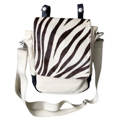 Yohji Yamamoto - Y’s Zebra Pony Hair 2 Way Bag