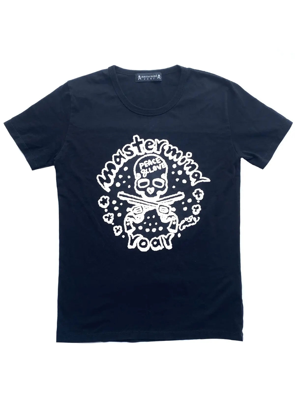 Mastermind Japan - MMJ X Roar Peace & Love T shirt