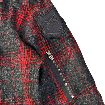Mastermind Japan - Roarguns Peace Maker Swarovski Rhinestone Wool Shirt Jacket
