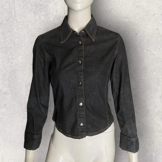 Gucci - Vintage 2000 Gucci By Tom Ford Denim Shirt