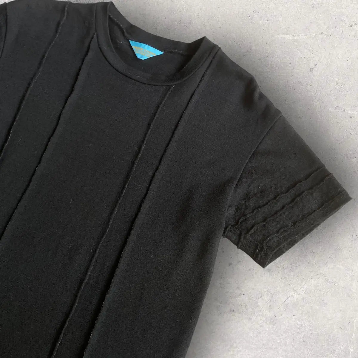 Undercover  Vintage - “Leaf” AW97-98 Stretch Wool PatchWork T Shirt
