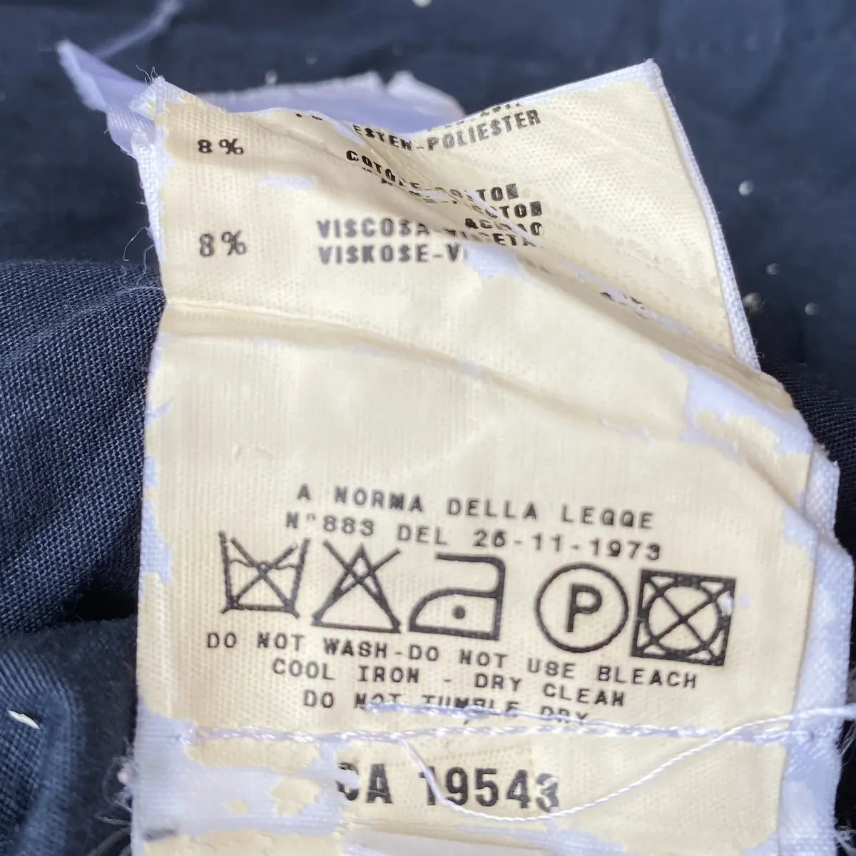 Helmut Lang - Vintage 1998 Military Padded Vintage Cotton Jacket