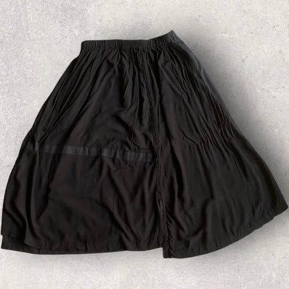 Yohji Yamamoto - Ground Y SS18 Rayon Patchwork Skirt