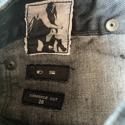 Rick Owens - Fall14 Drkshdw Torrence Cut Jeans