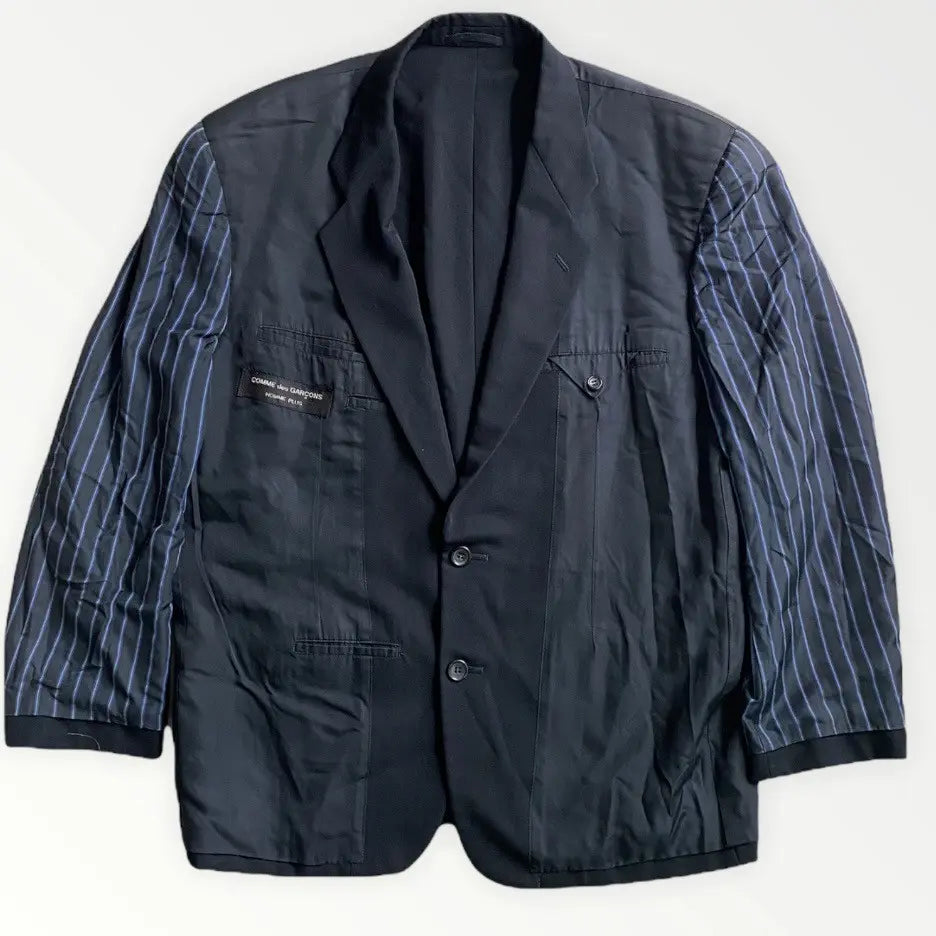 Comme des Garcons Homme Plus : Vintage AW90 Runway Oversize Inside Out Blazer