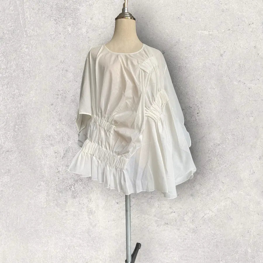 Viktor & Rolf - SS15 Runway Shrunken Mesh Blouse