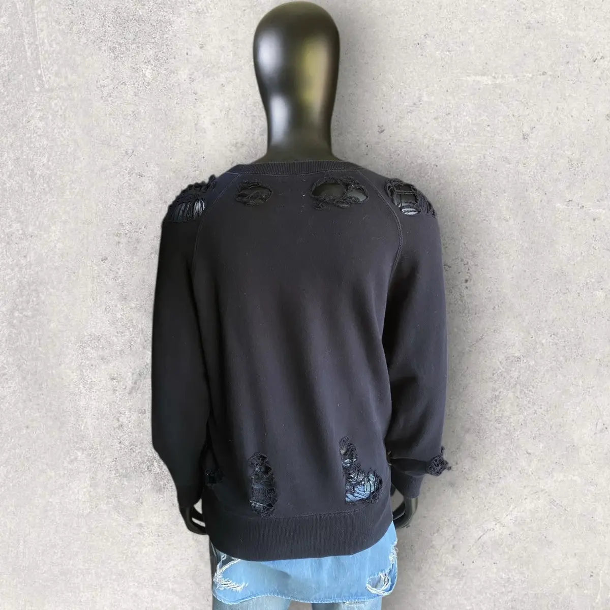 Maison MIHARA YASUHIRO - Miharayasuhiro Destroyed Layer Hem Sweater