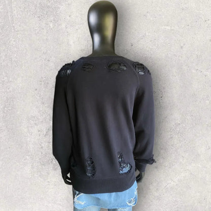 Maison MIHARA YASUHIRO - Miharayasuhiro Destroyed Layer Hem Sweater