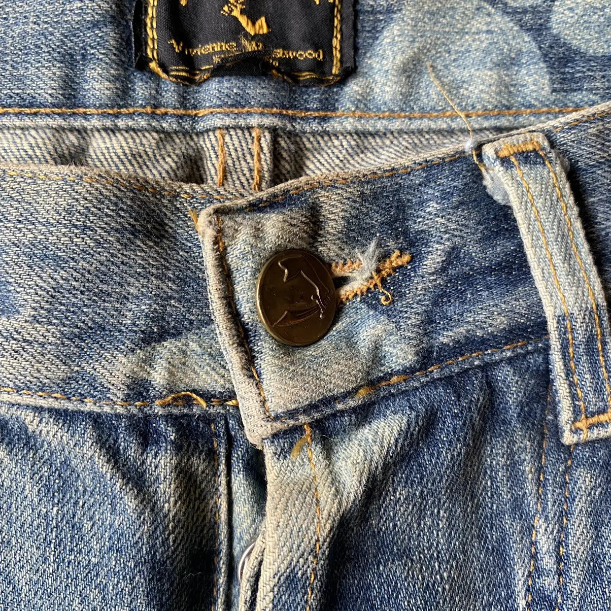 Vivienne Westwood - Vintage FW98 Swords VW Anglomania Denim