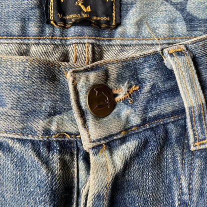 Vivienne Westwood - Vintage FW98 Swords VW Anglomania Denim