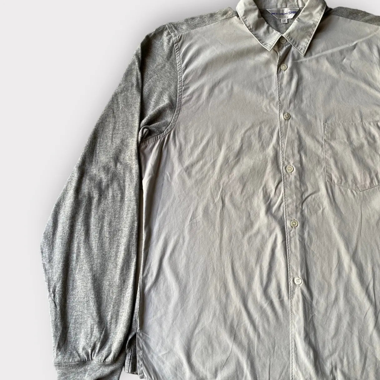 Comme des Garcons - CDG Shirt Line Mix Fabric Shirt