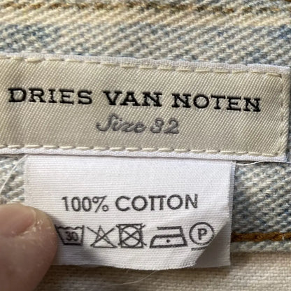 Dries Van Noten - SS17 trompe l'oeil Patchwork Jeans