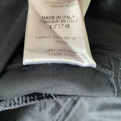 Gucci - 2003 Low Waist Cropped Pants