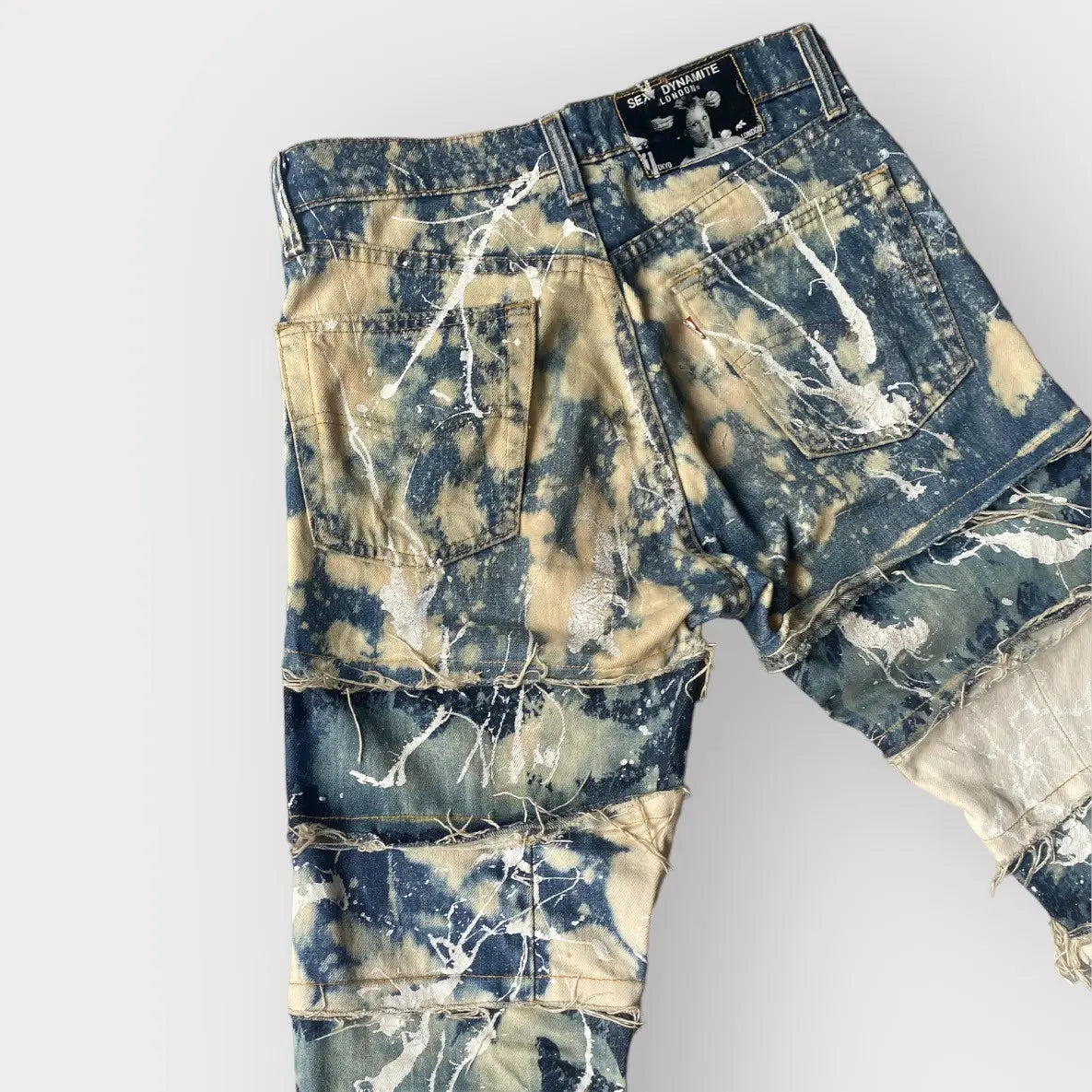 Sexy Dynamite London - Vintage 90’s Sexy Dynamite London Custom Jeans