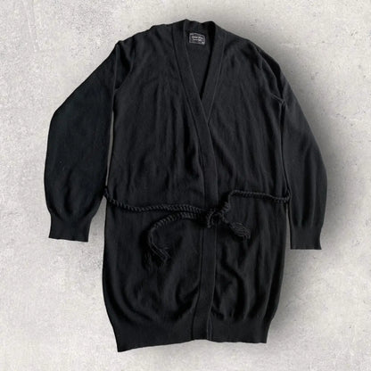 Number (N)ine × Takahiromiyashita The Soloist.  2003 Wool Robe Cardigan