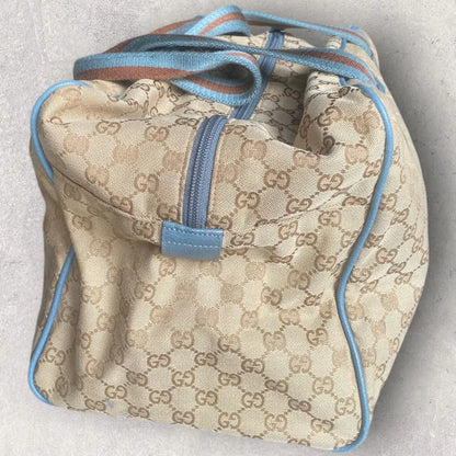 Gucci - Boston Medium Web Handle Bag