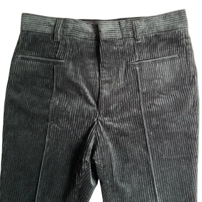 Haider Ackermann - FW15 Haider Ackermann Green Corduroy Skinny Pants