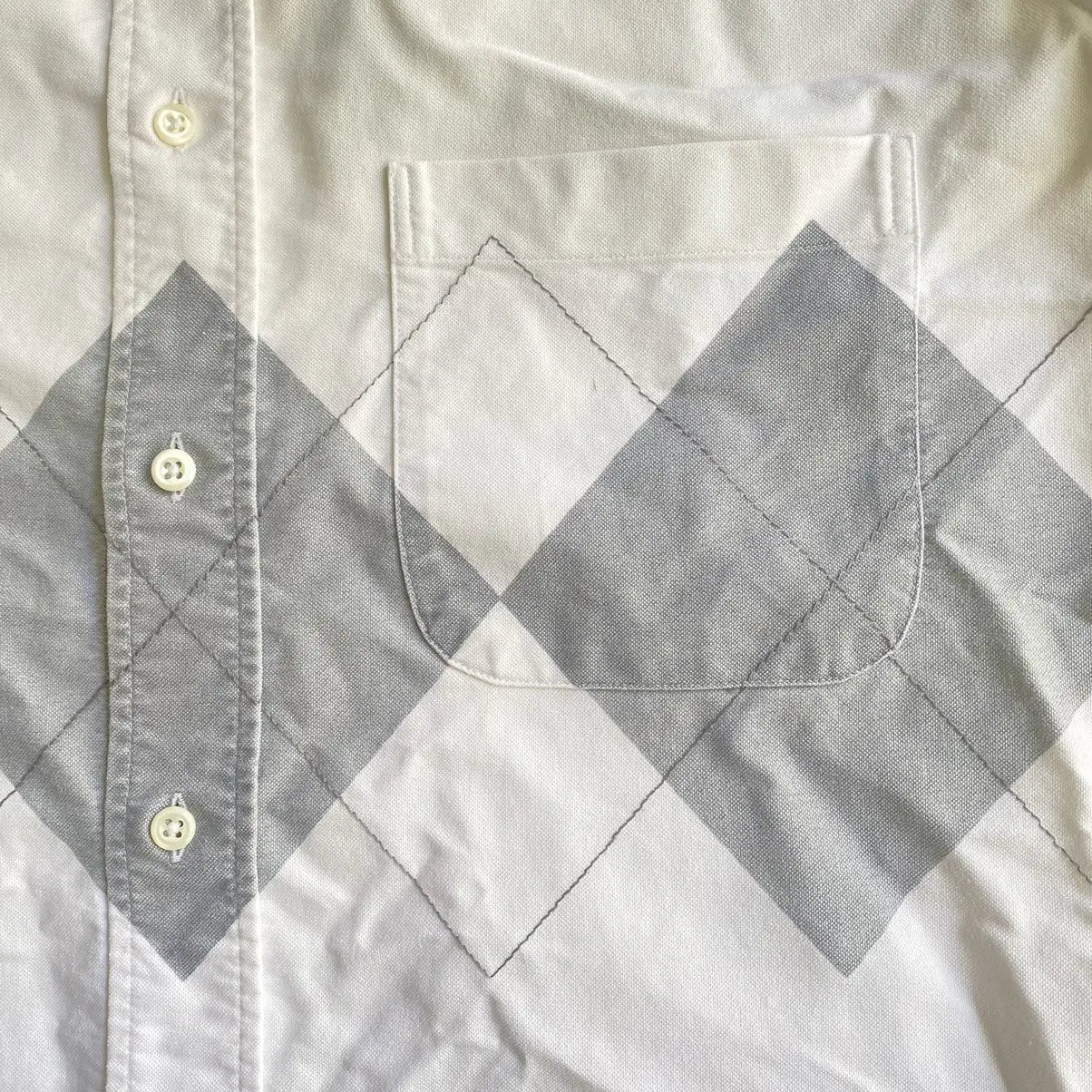 Thom Browne - Diamond Print Oxford Shirt