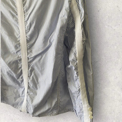 Comme des Garcons - CDGH Tape Shrunk Blue Stripe Blazer