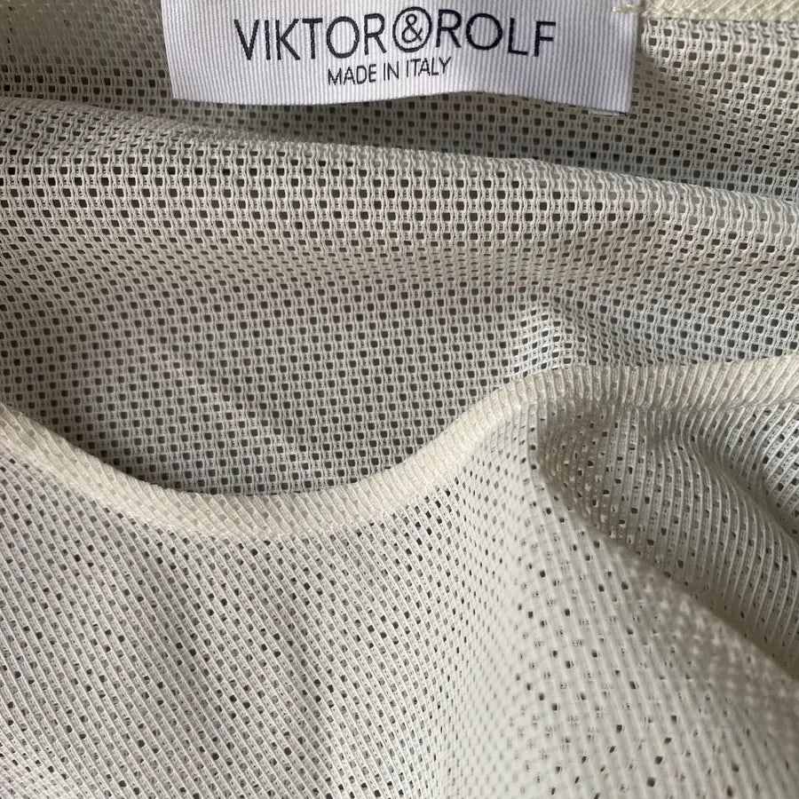 Viktor & Rolf - SS15 Runway Shrunken Mesh Blouse