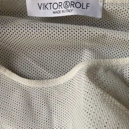 Viktor & Rolf - SS15 Runway Shrunken Mesh Blouse