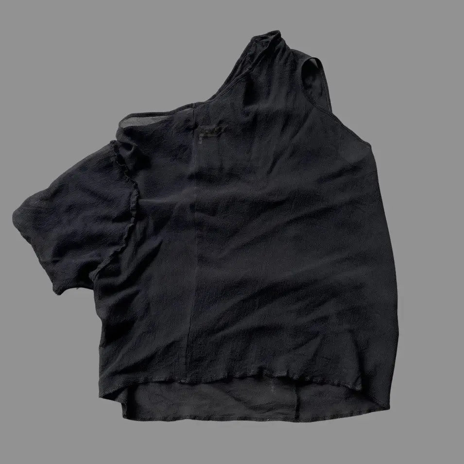 Comme des Garcons - SS04 Asymmetric Sheer Mesh Top