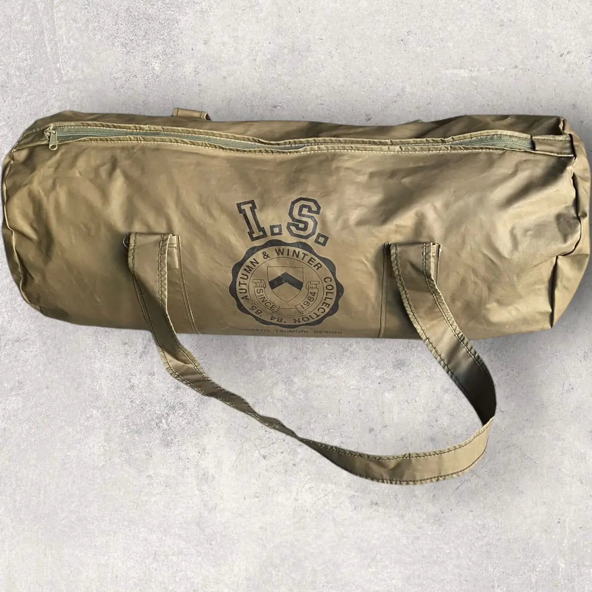Issey Miyake - Vintage AW84-85 I.S. Water Repellent Military Duffle Bag
