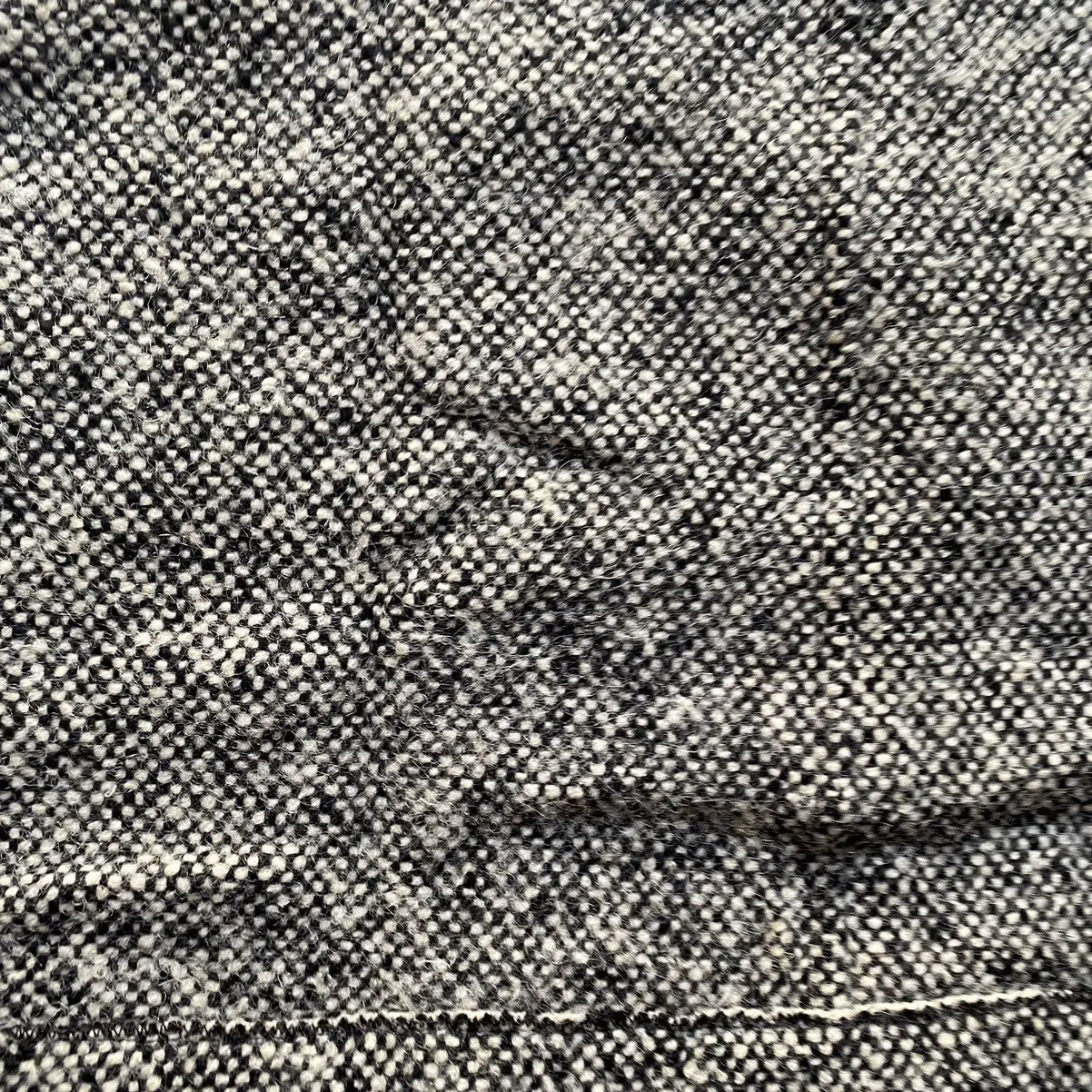 Miu Miu - Stretch Tweet Skirt With Studded
