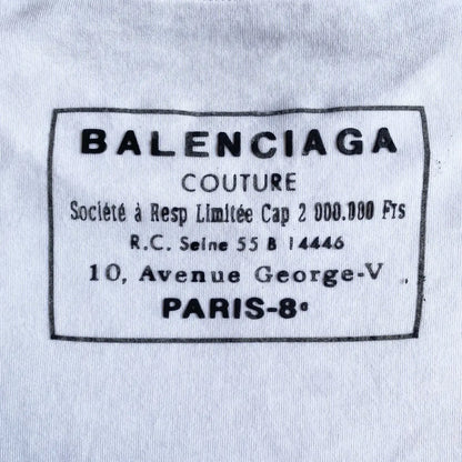 Balenciaga - Back Logo Stamp T Shirt