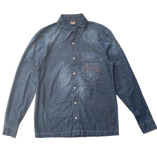 W&LT- Hand Write Denim Shirt