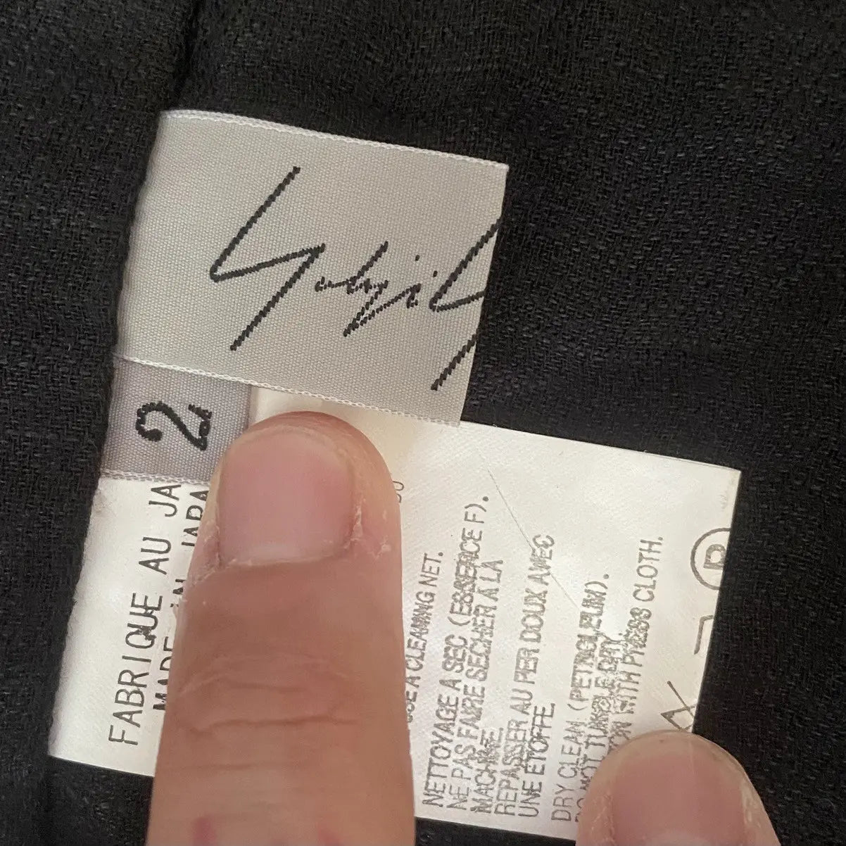 Yohji Yamamoto - Half Lower Vest With Back Strap Belt