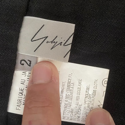Yohji Yamamoto - Half Lower Vest With Back Strap Belt