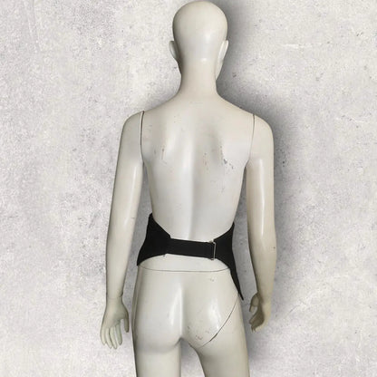 Yohji Yamamoto - Half Lower Vest With Back Strap Belt