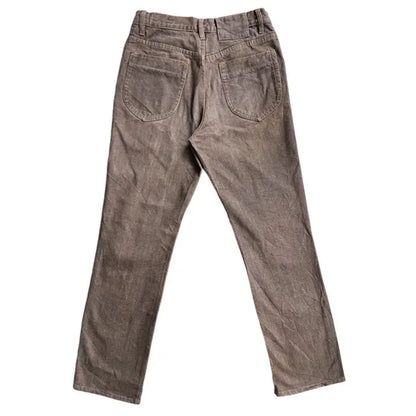 Maison Margiela - Margiela Brown Denim Anatomic Jeans