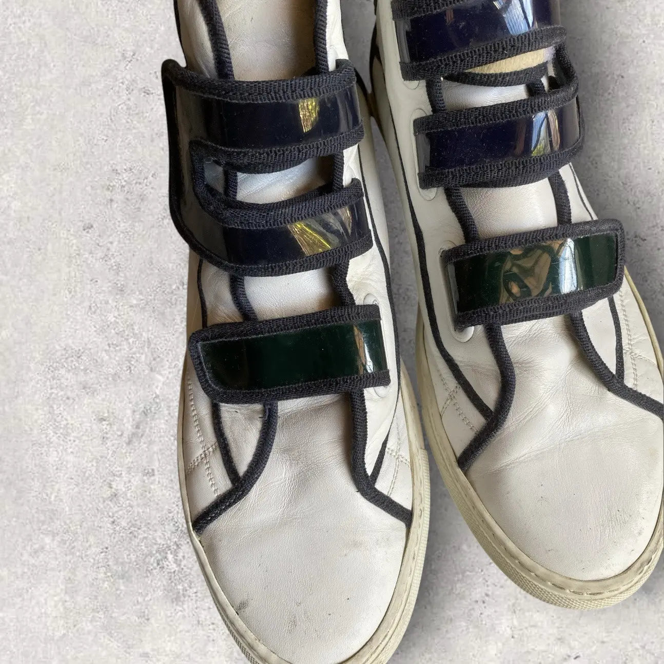 Raf Simons - AW10 Double Velcro High Top