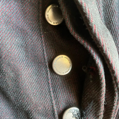 Number (N)ine : Vintage 1999 Blk/Red Jeans