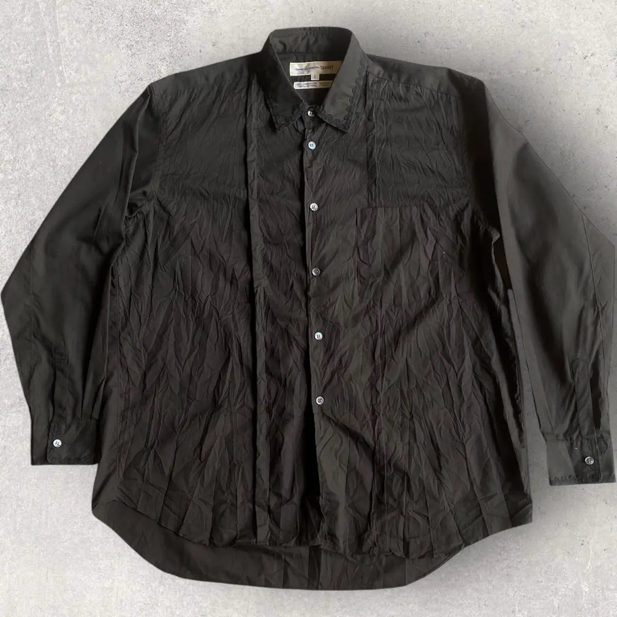 Comme Des Garcons - Pleated Oversize Shirt