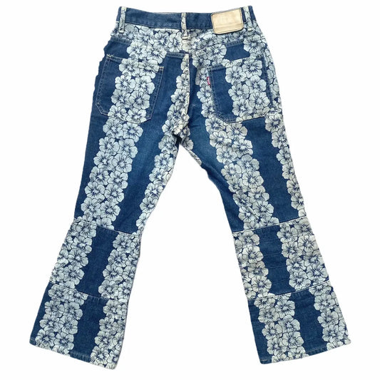 Hysteric Glamour - Vintage HG Floral Cropped Bootcut