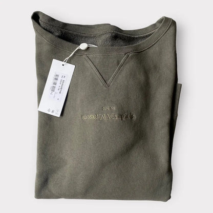 Maison Margiela - NWT Fall22 Logo Embroidered 1 10 Oversize Sweater