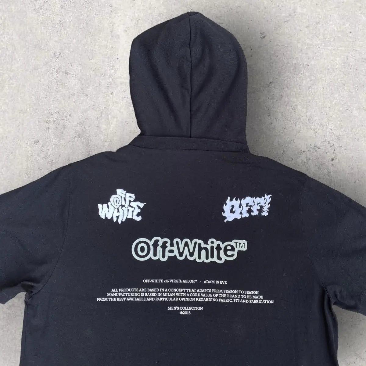 Off-White - Adam is Eve Oversize Layer Hoodie
