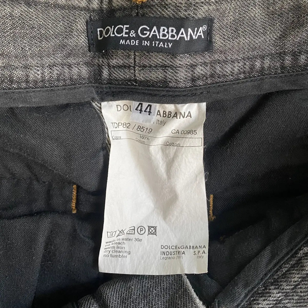 Dolce & Gabbana - Runway AW03 Bondage Bike Jeans