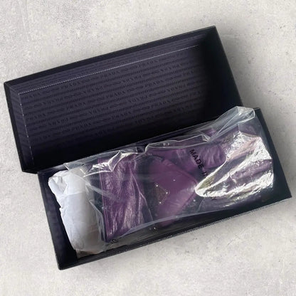 Prada - Triangle Logo Pouch Gloves