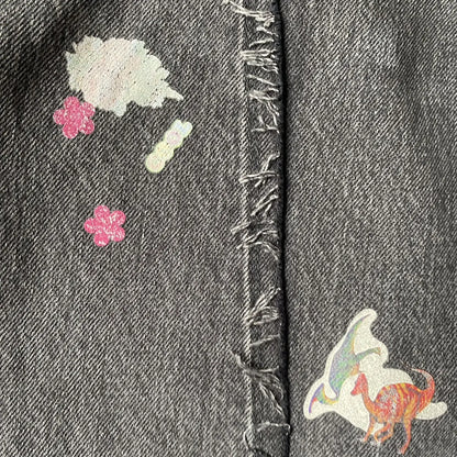 Vetements x Levi's - Deconstructed Sticker Jeans